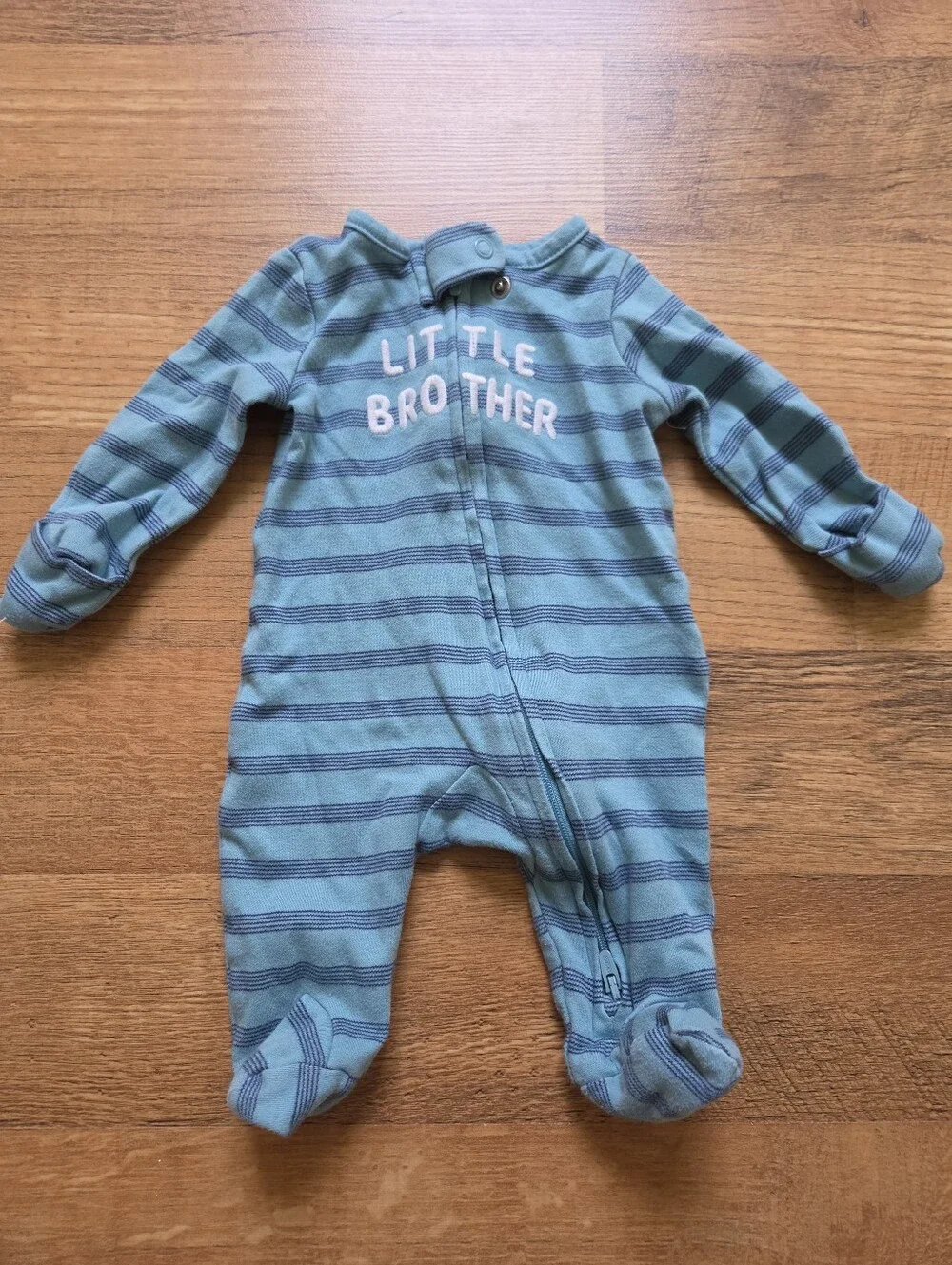 Carter's Newborn Lot - Little Brother, Moose, Stripes, Hoodie, Footie